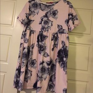 Boohoo baby doll dress